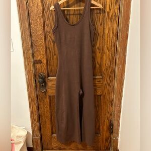 Hera California Cotton Jumpsuit in Mocha, size Small, in like new condition